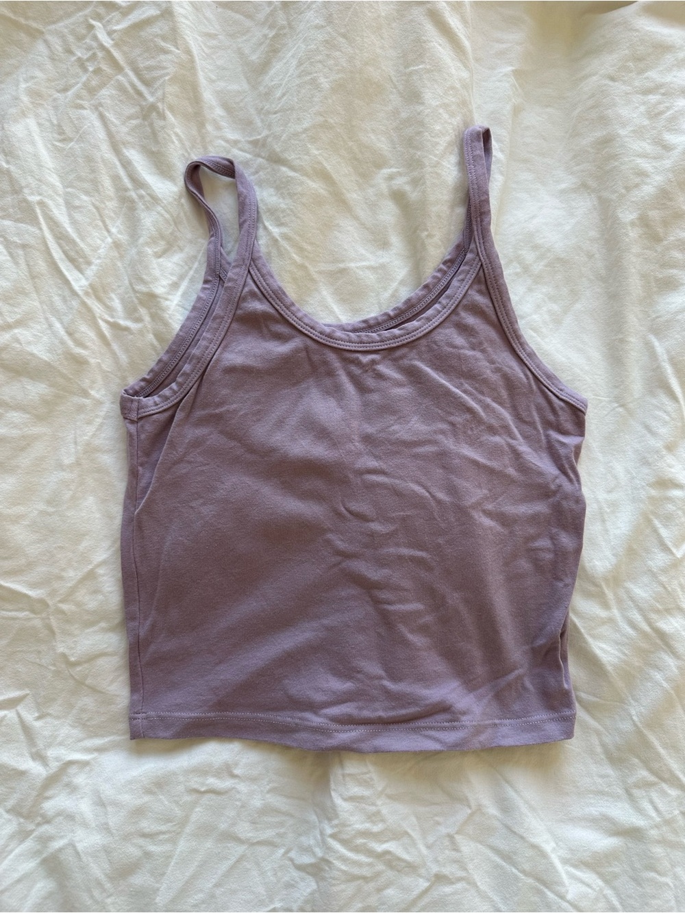 Lilac ARQ crop tank